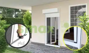Vidasız Sineklik: Sinax Concept Serisi ve Portatif Çözümler vidasız sineklik sinax plise 18 yatay kapı pencere sineklik